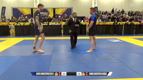 Dennis Christopher Rhodes vs David Christopher Kelly 2024 World IBJJF Jiu-Jitsu No-Gi Championship