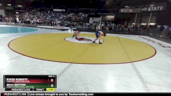 93 lbs Champ. Round 2 - Ryker Roberts, Twin City Wrestling Club vs Beau Benthin, Askeo International Mat Club