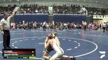 85 lbs Semifinal - Cj Caines, Chaos Wrestling Club vs Bryson Walter, Milton