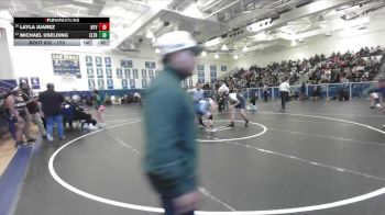 170 lbs Cons. Round 5 - Michael Uselding, El Toro vs Layla Juarez, Northview