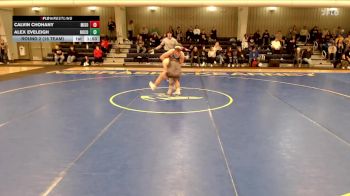 175 lbs Round 2 (16 Team) - Calvin Chohany, Millard South vs Alex Eveleigh, Norton Community