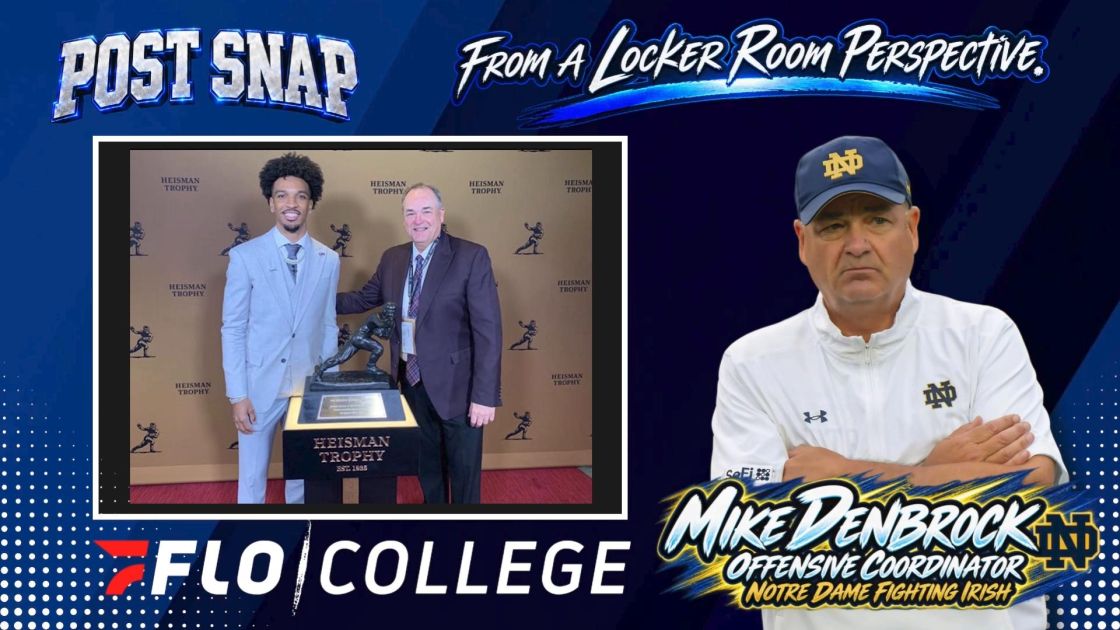 Post Snap Episode 3: Notre Dame OC Mike Denbrock Talks Coaching Career, Jayden Daniels & D2 Football