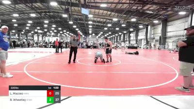 220 lbs Rr Rnd 1 - Luca Mazzeo, AMERICAN MMA AND WRESTLING vs Bryce Wheatley, Forge