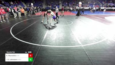 157 lbs Round Of 64 - Kaelib Reynolds, Greater Lawrence vs Gregory Lehmann, Montachusett