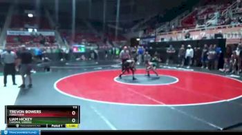 113 lbs Cons. Round 7 - Trevon Bowers, Forestview vs Liam Hickey, Cardinal Gibbons