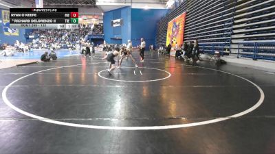 132 lbs Champ. Round 1 - Richard Delorenzo II, Toms River East vs Ryan O`Keefe, Patrick Henry