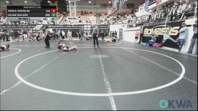 Rr Rnd 3 - Khalil Douglas, Clinton Youth Wrestling vs Julian Walker, Darko Valley Wolf Pack