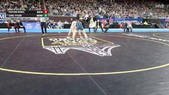 D4-165 lbs 1st Place Match - Haylen Buell, Martin vs Cael Tyler, Roscommon