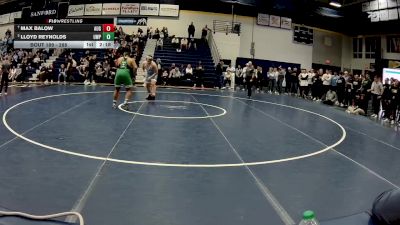 285 lbs 3rd Place Match - Lloyd Reynolds, Wisconsin-Parkside vs Max Balow, Augustana (SD)