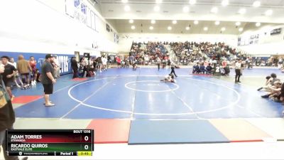 106 lbs Cons. Round 3 - Adam Torres, Etiwanda vs Ricardo Quiros, Eastvale Elite