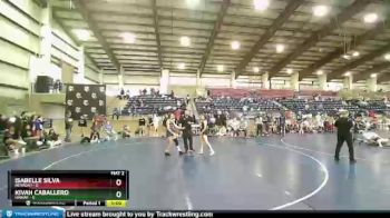 120 lbs Round 1 (3 Team) - Isabelle Silva, NEVADA1 vs Kivah Caballero, HAWAII