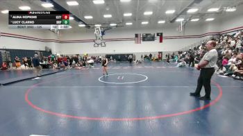 125 lbs 1st Place Match - Lucy Clarno, Dripping Springs High School vs Alina Hopkins, Katy