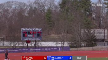 Replay: Clark (MA) vs Wellesley | Mar 22 @ 1 PM