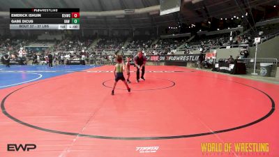 37 lbs 5th Place - Emerick Ishuin, Believe To Achieve WC vs Gabe Dicus, RAW Wrestling Club