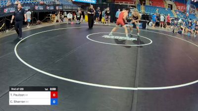 157 lbs Rnd Of 128 - Trevor Paulson, WI vs Caleb Sharron, NV