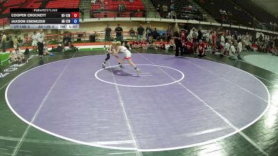 75 lbs Cooper Crockett, Utah 12U Boys vs Jaxson Ebenezer, Alaska 12U Boys