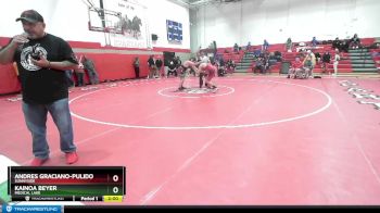 215 lbs Champ. Round 2 - Kainoa Beyer, Medical Lake vs Andres Graciano-Pulido, Sunnyside