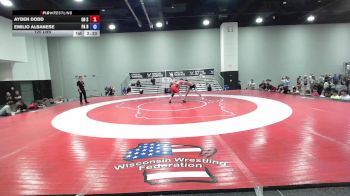 120 lbs Ayden Dodd, Ohio Scarlet vs Emilio Albanese, Pennsylvania Red