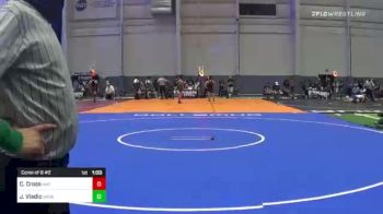 126 lbs Consi Of 8 #2 - Jalen Vladic, Darkhorse WC vs Cole Cross, Mat Demon