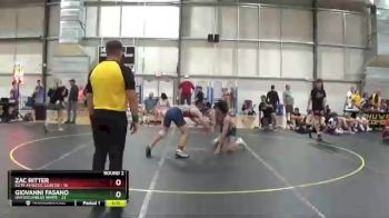 140 lbs Round 2 (6 Team) - Zac Ritter, Elite Athletic Club DZ vs Giovanni Fasano, Untouchables White