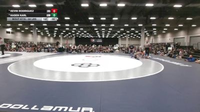 84 lbs Quarters - Kasen Karl, Greater Heights Wrestling vs Kevin Rodriguez, 308 Wrestling Academy