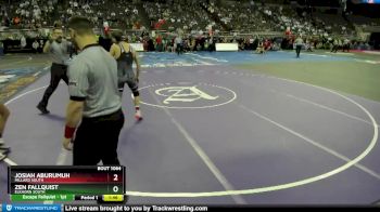 Champ. Round 1 - Zen Fallquist, Elkhorn South vs Josiah Aburumuh, Millard South