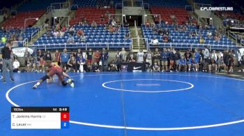 160 lbs Rnd Of 128 - Tahjae Jenkins Harris, South Dakota vs Carl Leuer, Minnesota