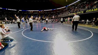 90 lbs Semifinal - Ryder Ascherl, Bishop McCort vs Connor Beckman, Hempfield