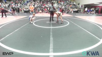 92 lbs Quarterfinal - Zachary Madrid, Team Tulsa Wrestling Club vs Wyatt Austin, Sperry Wrestling Club
