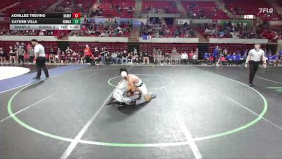 126 lbs Round 3 - 2nd Wrestleback And Semi-finals(16 Team) - Achilles Trevino, Mission Sharyland vs Xayden Villa, Dumas
