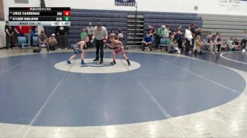 70 lbs Cons. Round 2 - Kyzer Nielson, Bear Lake Wrestling Club vs Cruz Cardenas, Weiser Wrestling Club
