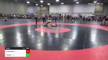 132 lbs Round Of 32 - Broc Madsaen, Mt. View vs Isaac Baker, Wasatch