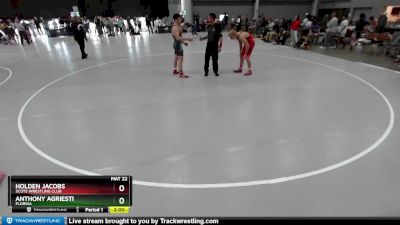 150 lbs Champ. Round 2 - Holden Jacobs, Scots Wrestling Club vs Anthony Agriesti, Florida