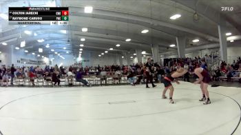173 lbs Quarterfinal - Raymond Caruso, Pioneer Wrestling Club vs Colton Jarecki, CWO