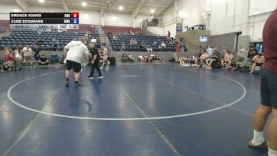 106 lbs Bridger Adams, Idaho vs Cline Schumann, Arkansas