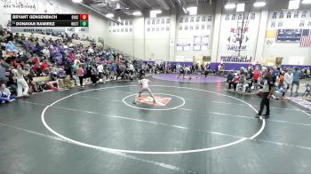 113 lbs Cons. Round 2 - Donavan Ramirez, West Creek vs Bryant Gengenbach, Evangelical Christian