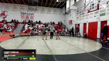 100 lbs Cons. Round 2 - Candy Carbajal, Jerome vs Dulce Lujan, Borah