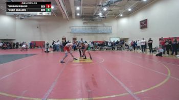 190 lbs Champ. Round 2 - Michael Feeney, Dublin Coffman vs Camden McCluggage, West Holmes