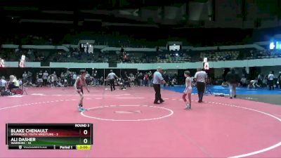 70 lbs Round 3 - Blake Chenault, Riverheads Youth Wrestling vs Ali Dasher, Warriors