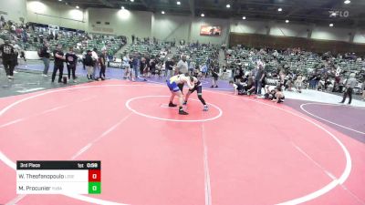 146 lbs 3rd Place - William Theofanopoulos, Legends Of Gold LV vs Michael Procunier, Yuba Sutter Combat