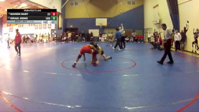 113 lbs 7th Place Match - Naveen Baby, Etiwanda vs Israel Denis, Los Osos