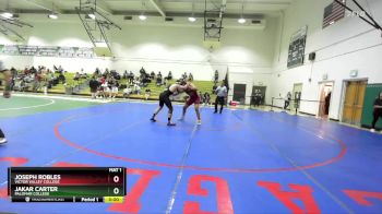 197 lbs 7th Place Match - Jakar Carter, Palomar College vs Joseph Robles, Victor Valley College