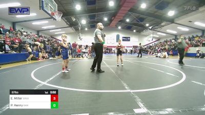 67 lbs Semifinal - Easton Miller, Sperry Wrestling Club vs Parker Henry, Raw Wrestling Club