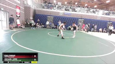 138 lbs Semifinal - Kaili Farias, East Idaho Elite vs Michael Leon, Bonneville Wrestling Club