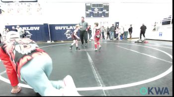 52 lbs Quarterfinal - Wells Harper, Duncan Demon Wrestling vs Easton Hill, Elgin Wrestling