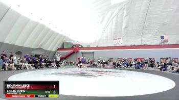197 lbs Finals (2 Team) - Benjamin Leece, Grand Valley State vs Logan Kvien, McKendree