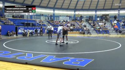 285 lbs Champ. Round 1 - Jeisser Sampson-Sanchez, Fort Hays Tech Northwest College vs Nicholas Martinez, Colby Community College