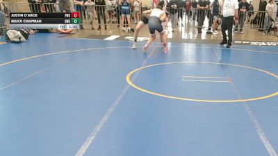 154-H lbs Round Of 64 - Justin D`Arce, Prime Wrestling Club vs Maxx Chapman, United Wrestling Club
