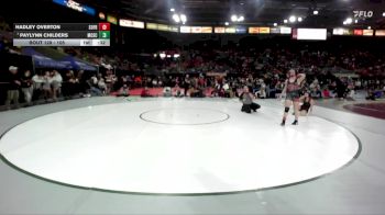 105 lbs Cons. Round 1 - Paylynn Childers, Moscow vs Hadley Overton, South Fremont