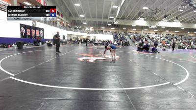 110 lbs Cons. Round 4 - Gracie Elliott, Texas Wesleyan vs Aurie Sneed, Wayland Baptist University